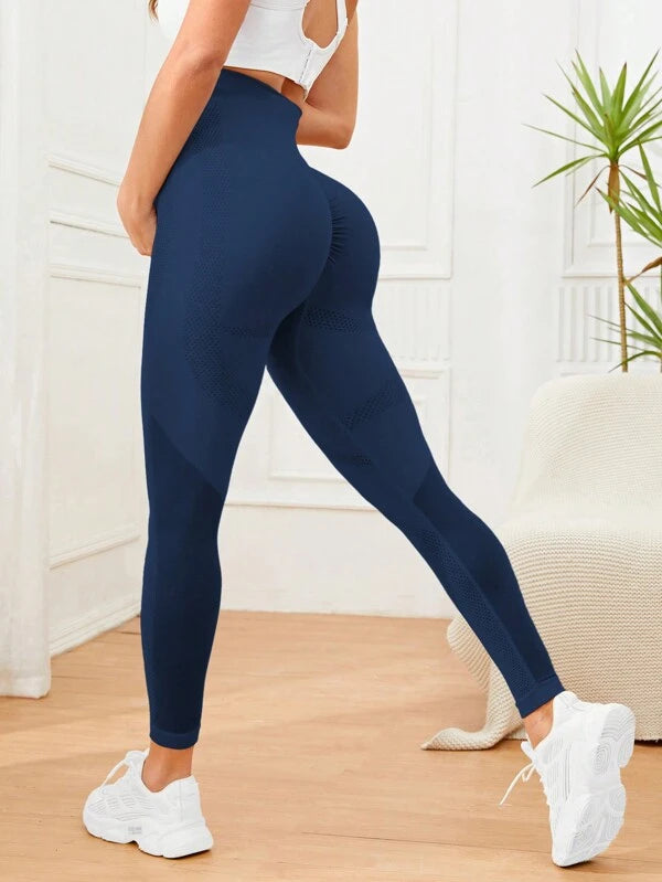 legging grossesse fesses bleu