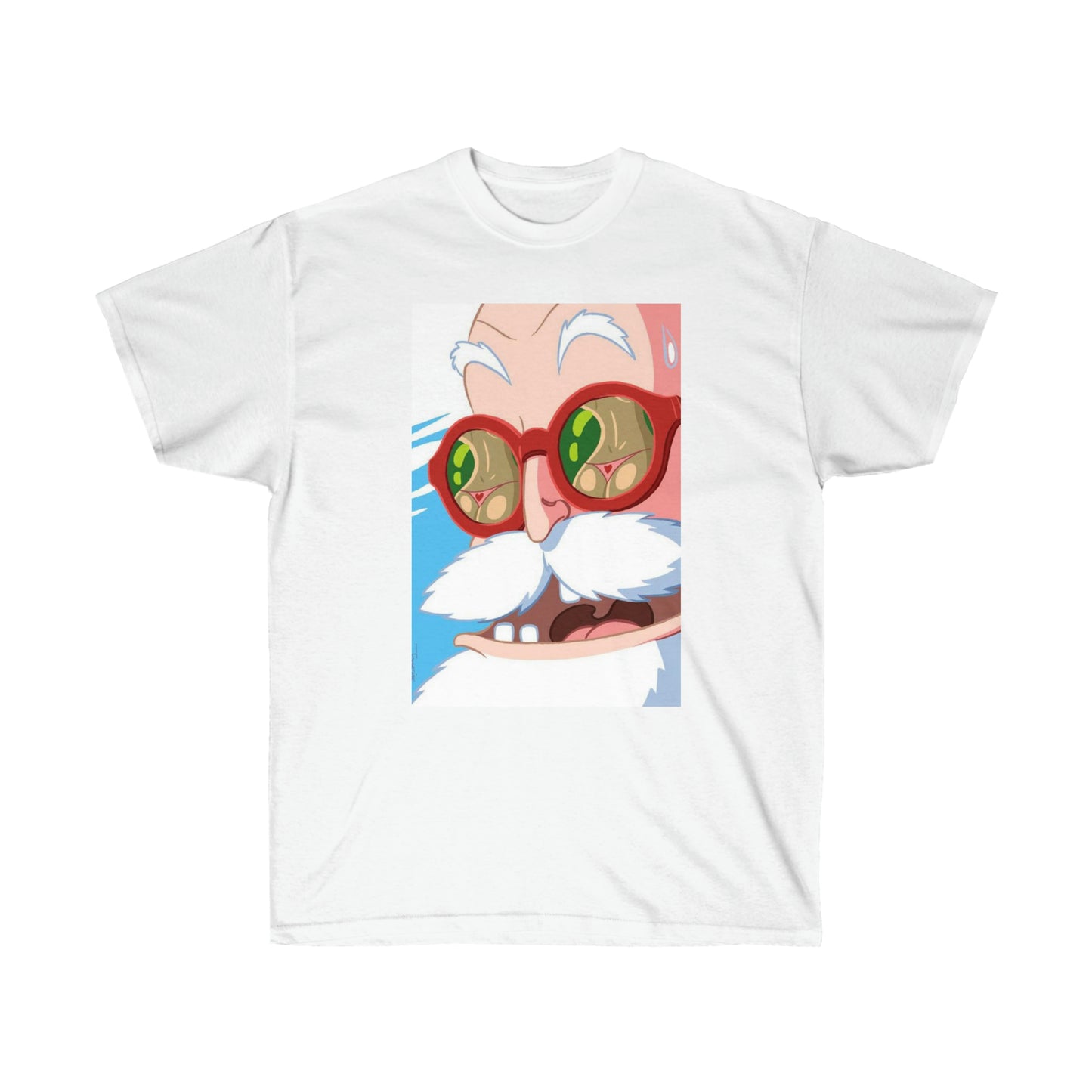 t-shirt kame sennin pervers blanc