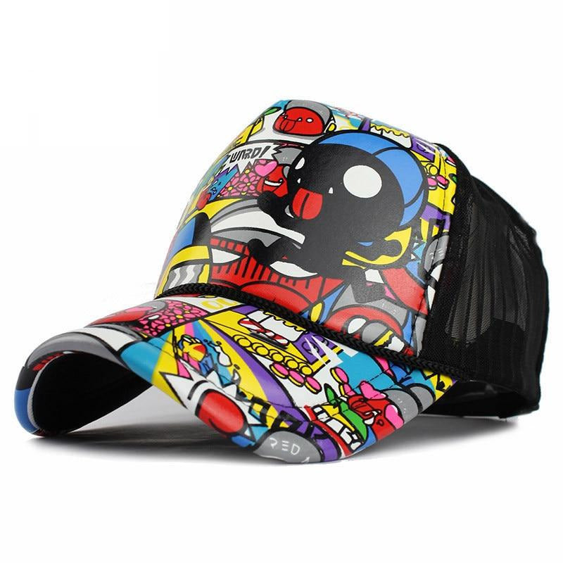 Casquette Cartoon Graffiti