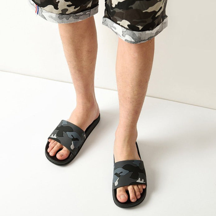 CLAQUETTE HOMME GRIS