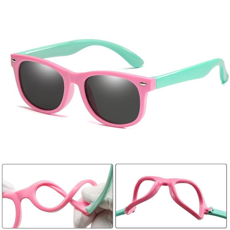 Lunettes Solaire incassable rose