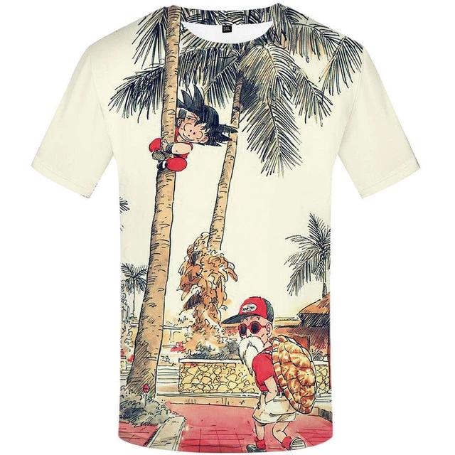 T-Shirt Dragon Ball Goku et Tortue Géniale