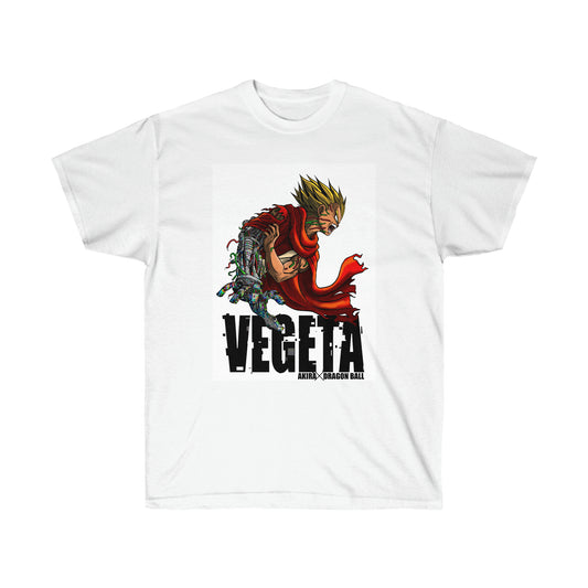 tee shirt vegeta blanc