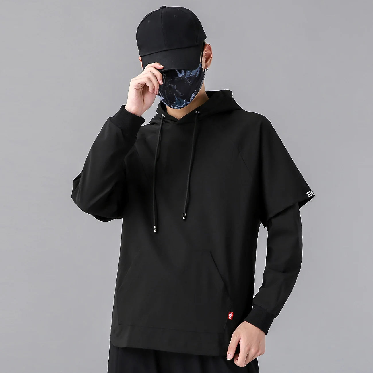 Hoodie Techwear - Double Manches