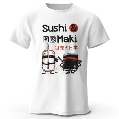 T-Shirt Kawaii Sushi Maki