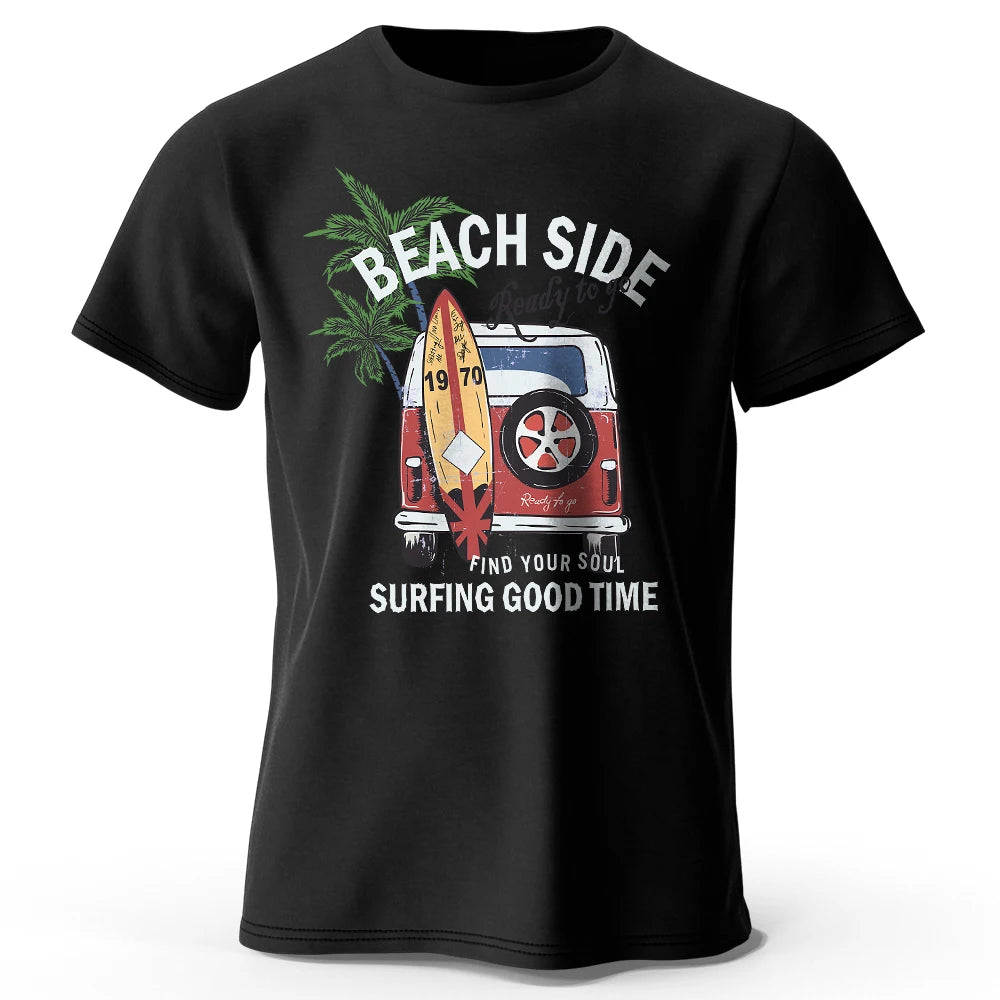 T-Shirt Vintage Beach Side