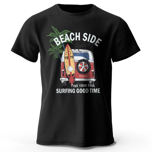 T-Shirt Vintage Beach Side