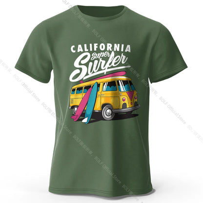 T-Shirt Vintage California Surfer