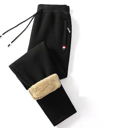 pantalons polaire noir