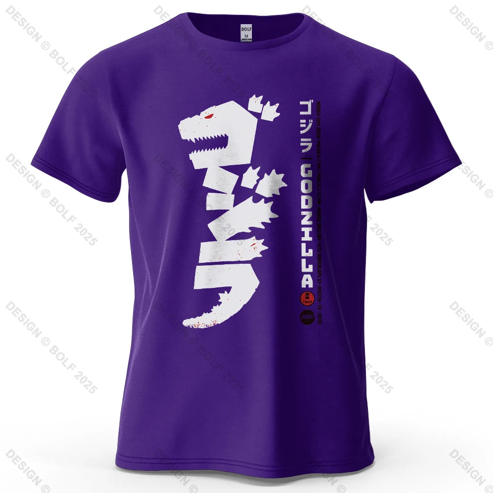T-Shirt Godzilla Harajuku