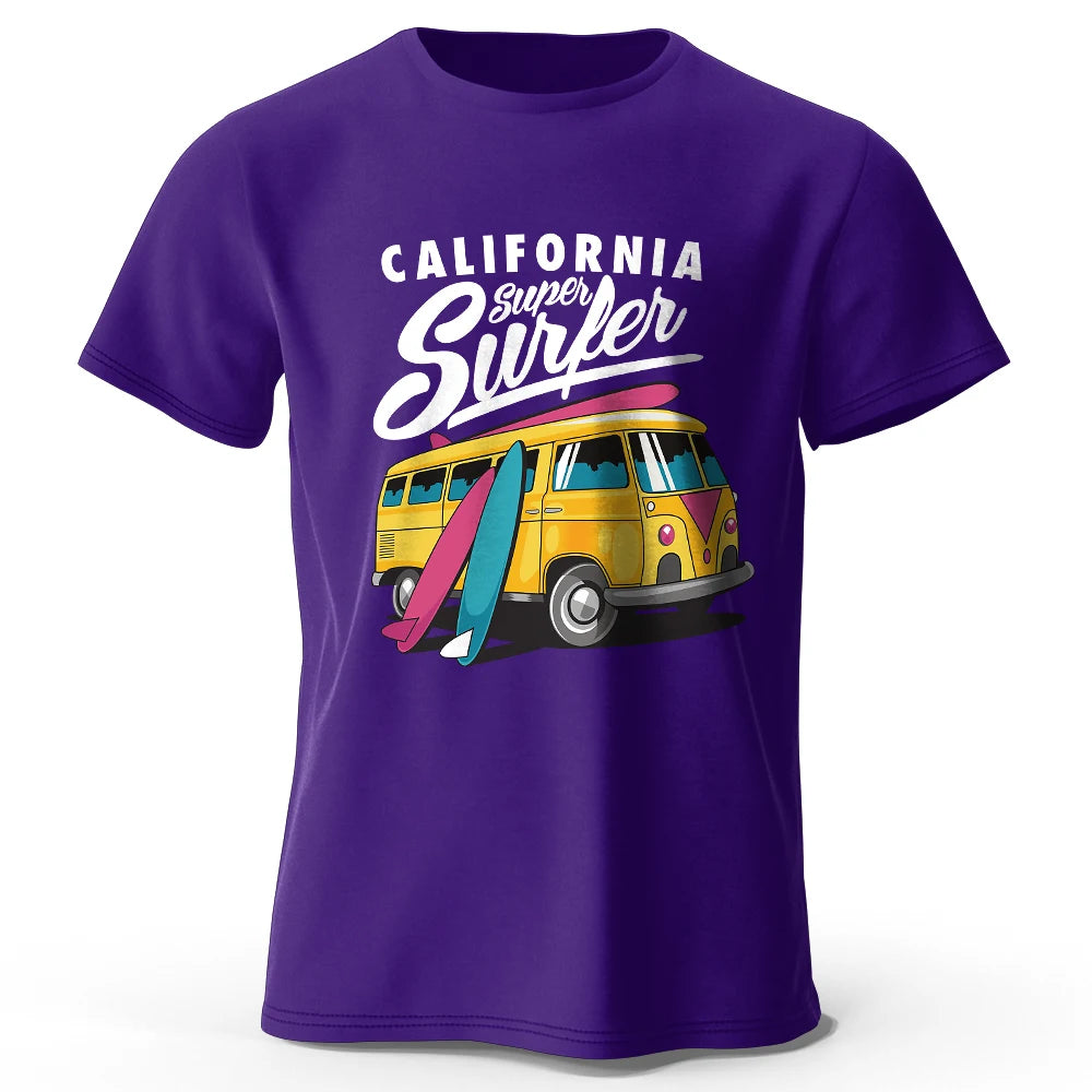 T-Shirt Vintage California Surfer