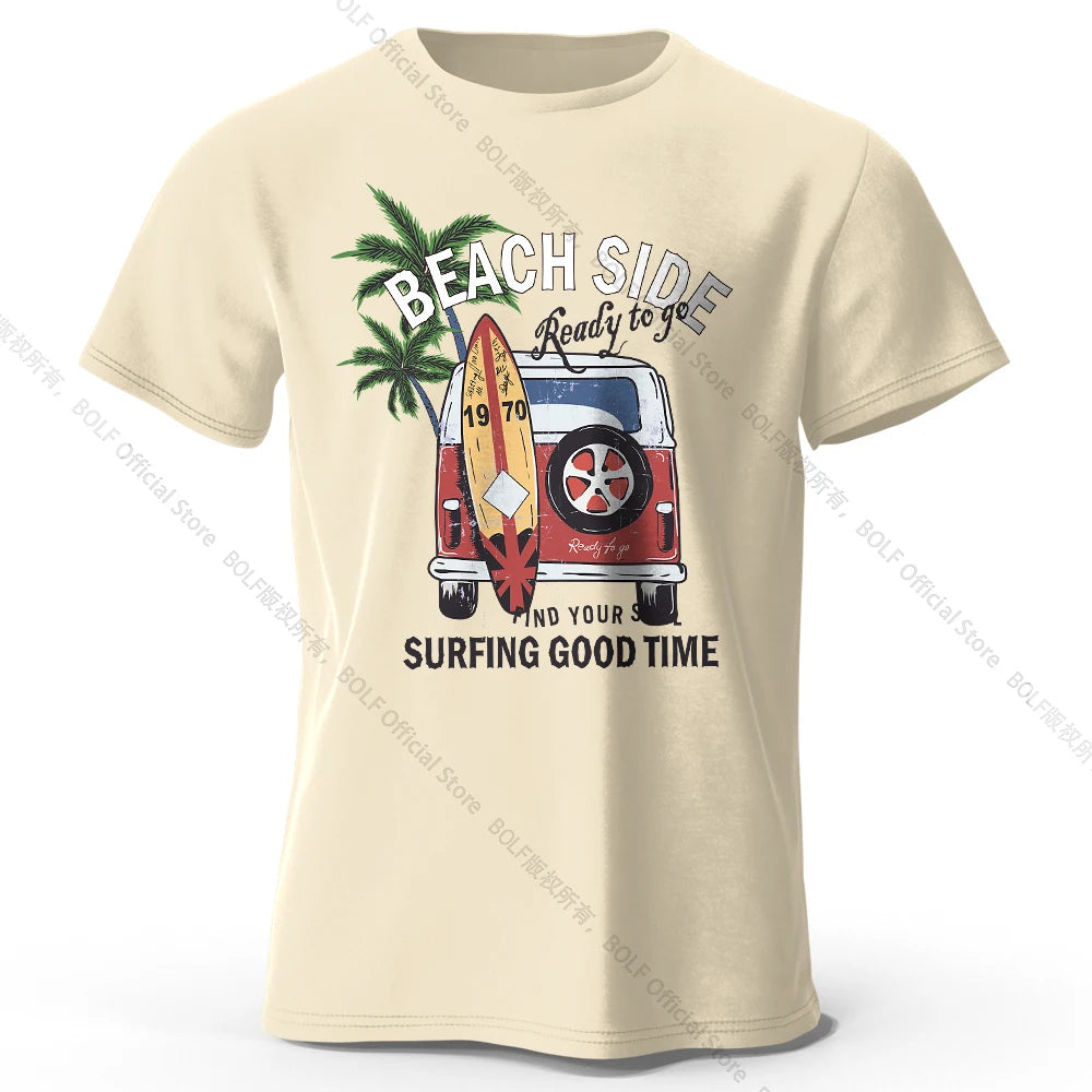 T-Shirt Vintage Beach Side