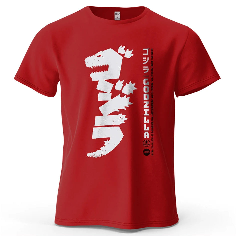 T-Shirt Godzilla Harajuku