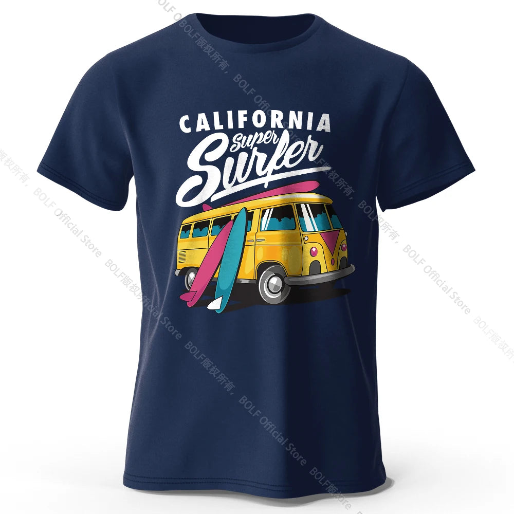 T-Shirt Vintage California Surfer