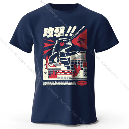 T-Shirt Urban Anime Godzilla