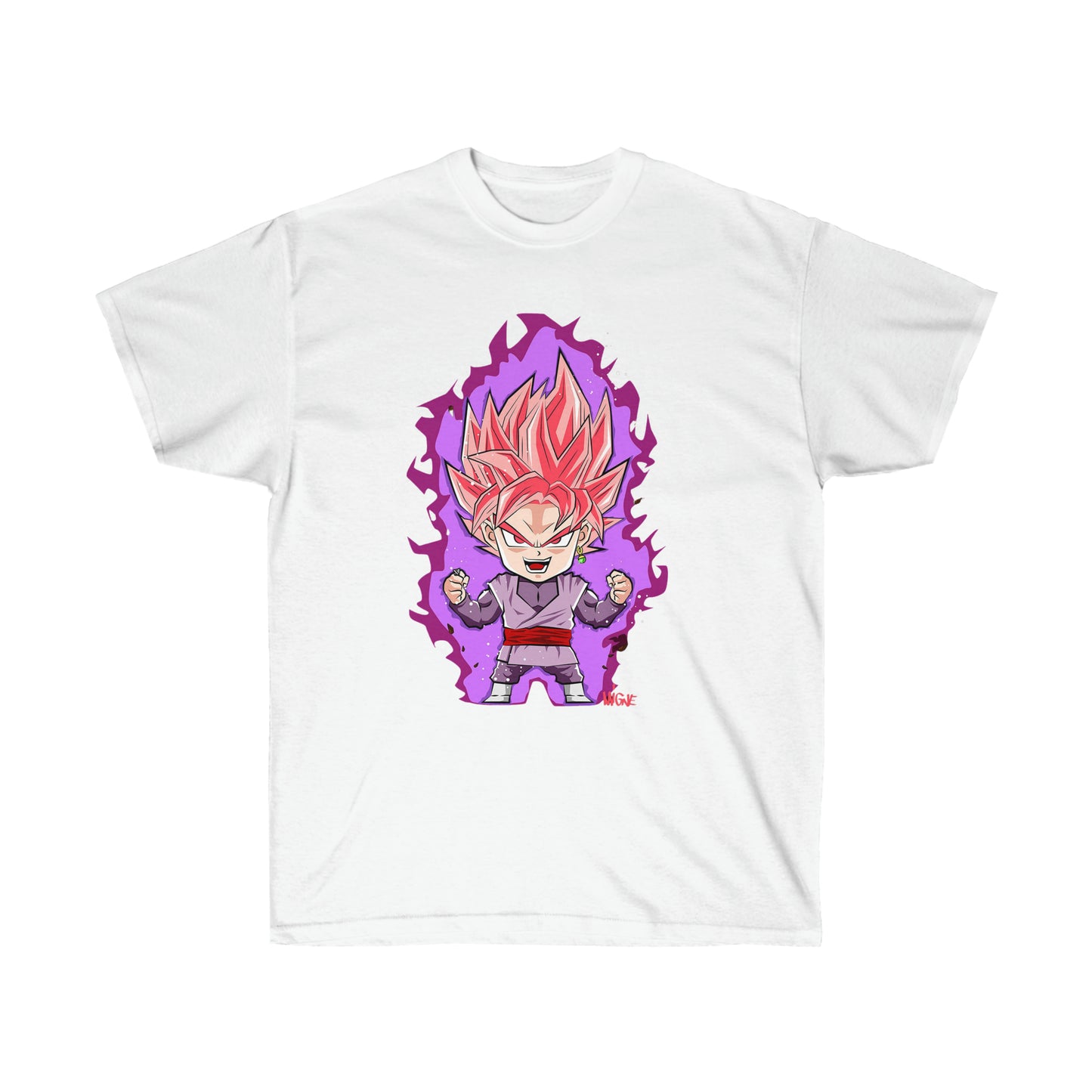 t-shirt goku blanc