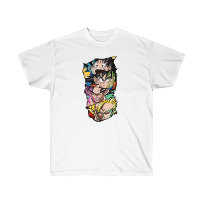 tee shirt goku blanc