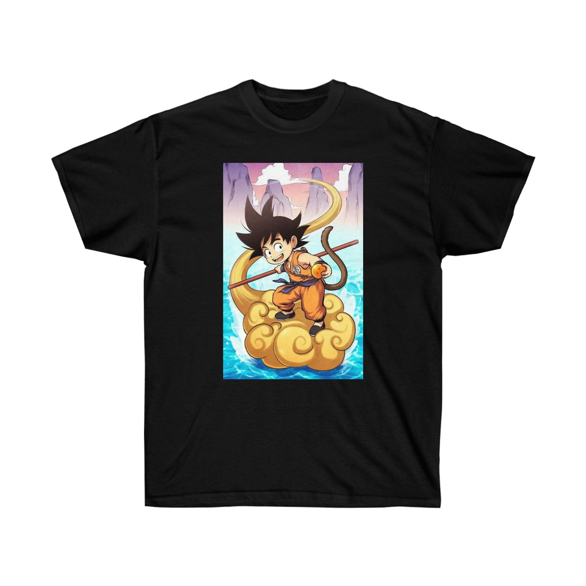 tee shirt noir goku