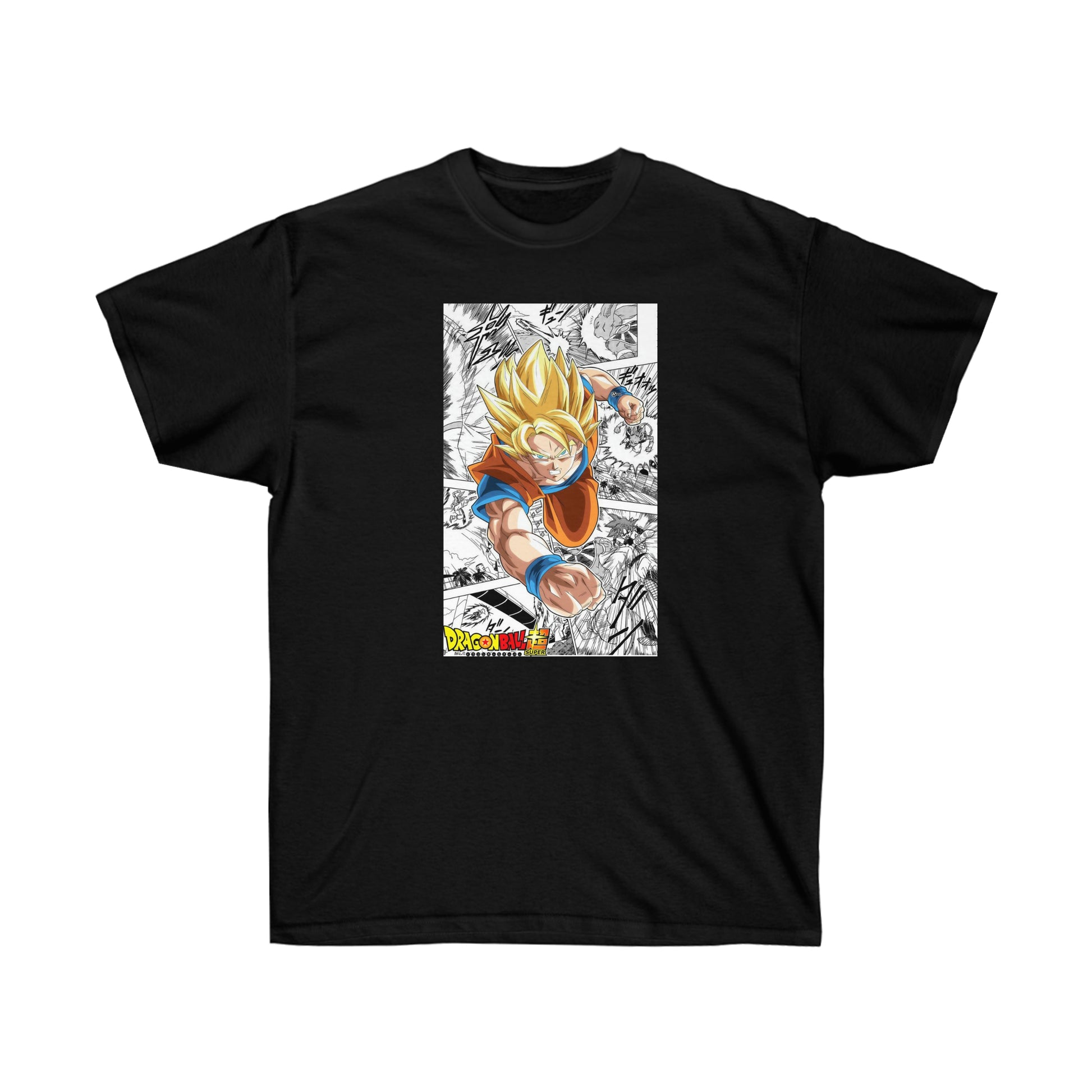 tee shirt goku noir