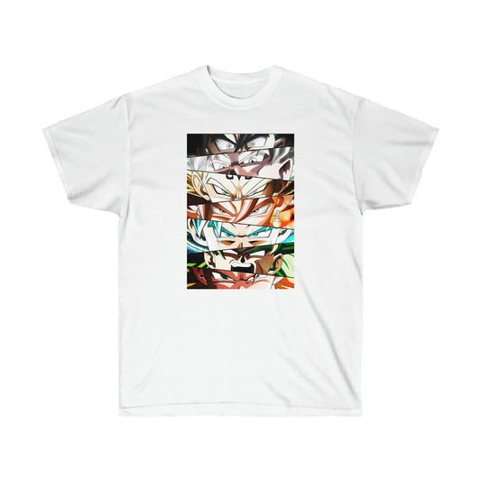 tee shirt goku blanc