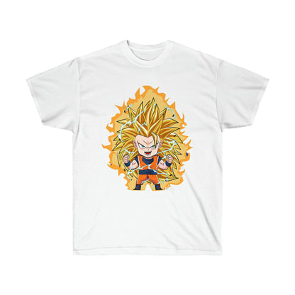 t-shirt goku blanc