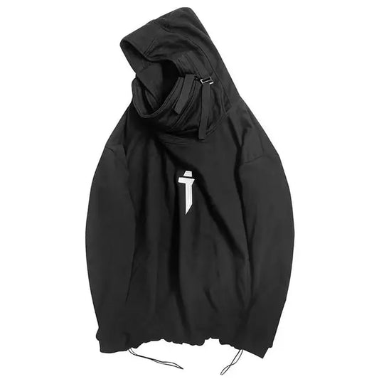 hoodie techwear noir
