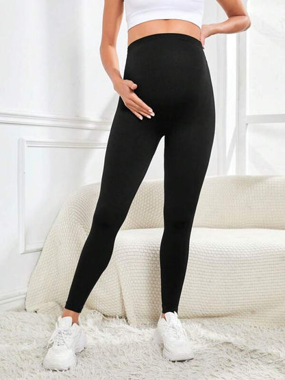 legging femme enceinte noir