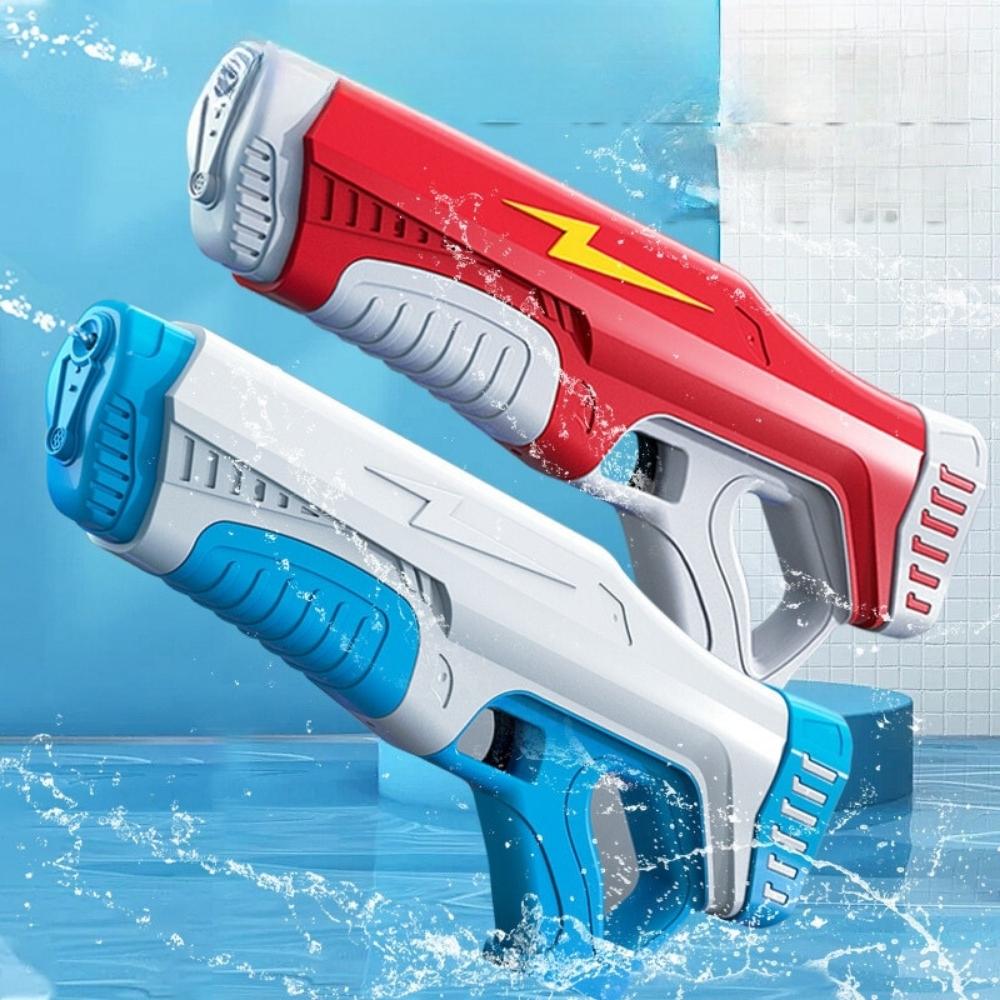 pistolets eau puissant rouge et bleu
