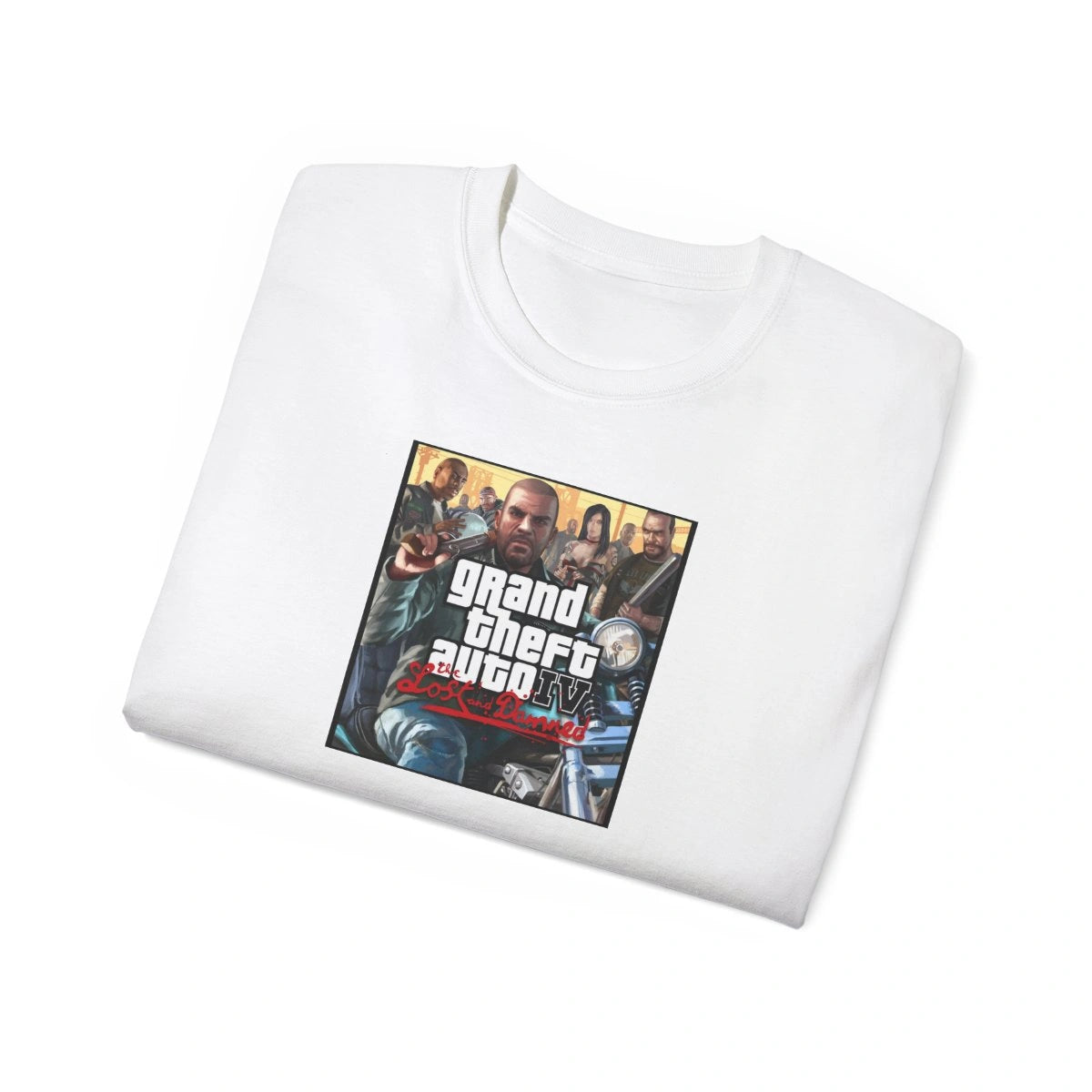 T-Shirt Grand Theft Auto - GTA 4 The Lost and Damned