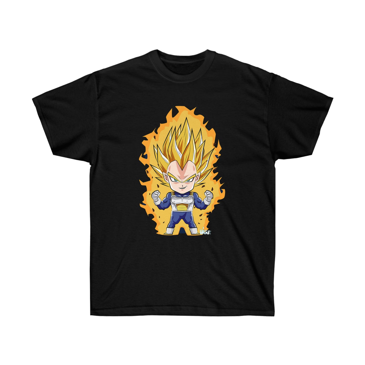 tee shirt vegeta noir