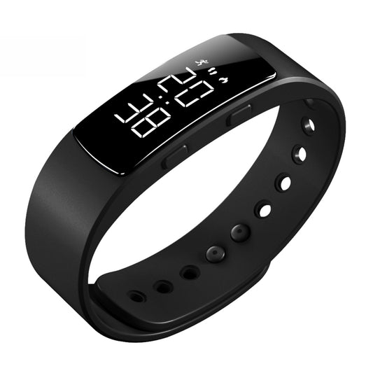 montre sport digitale  noire
