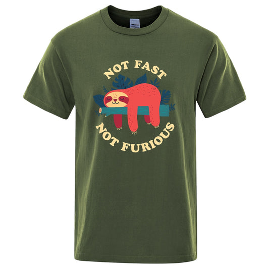 T-Shirt paresseux vert