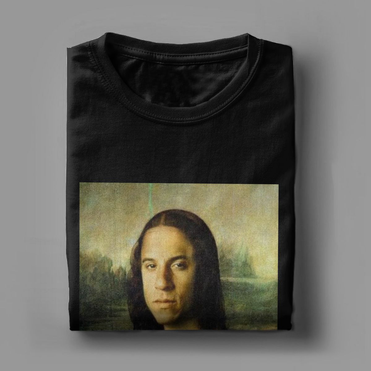 T-Shirt Mona Lisa Vinz Diesel noir