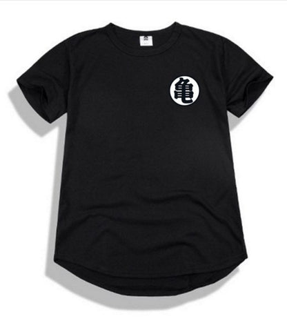 T-Shirt Dragon Ball noir Logo Tortue Génial
