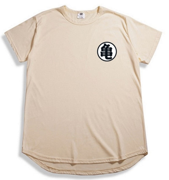 T-Shirt Dragon Ball beige Logo Tortue Génial