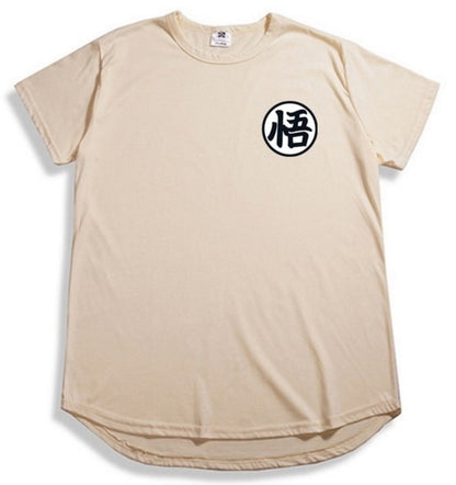 T-Shirt Dragon Ball beige Logo Goku