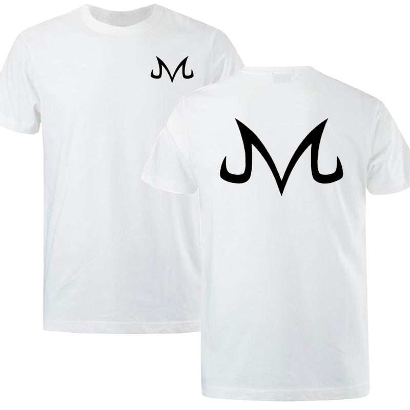T-Shirt Dragon Ball Majin Vegeta blanc