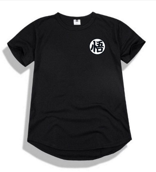 T-Shirt Dragon Ball noir Logo Goku