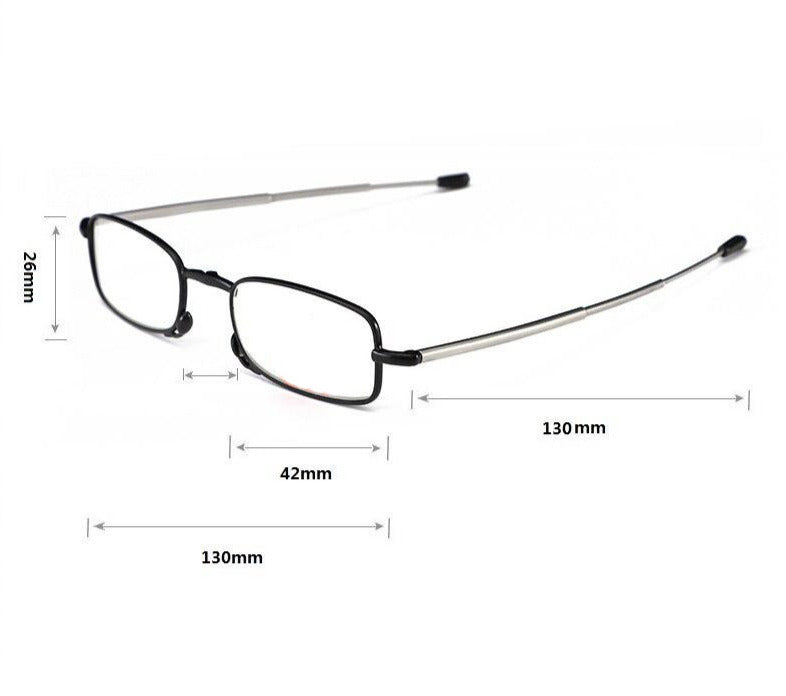 Titanium Glasses - Unisex Folding Glasses 