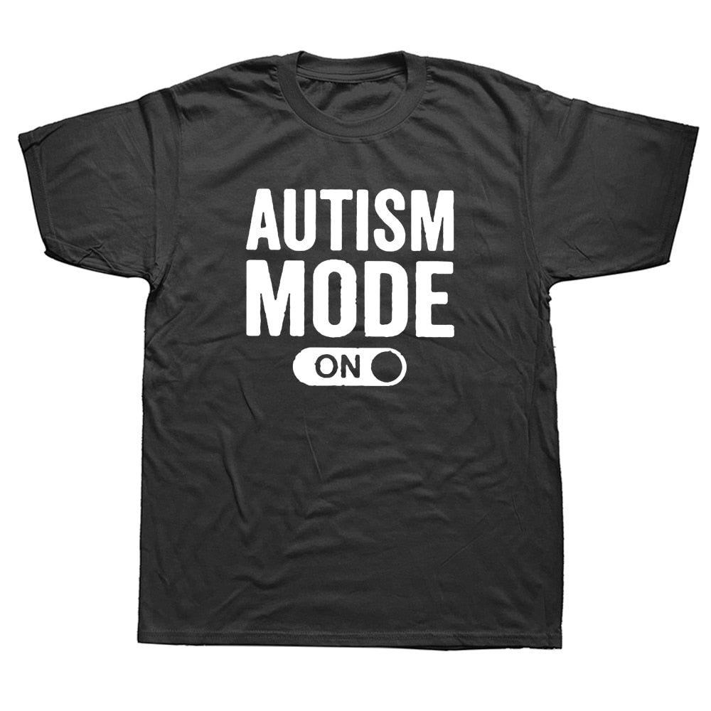 T-shit Mode Autism noir