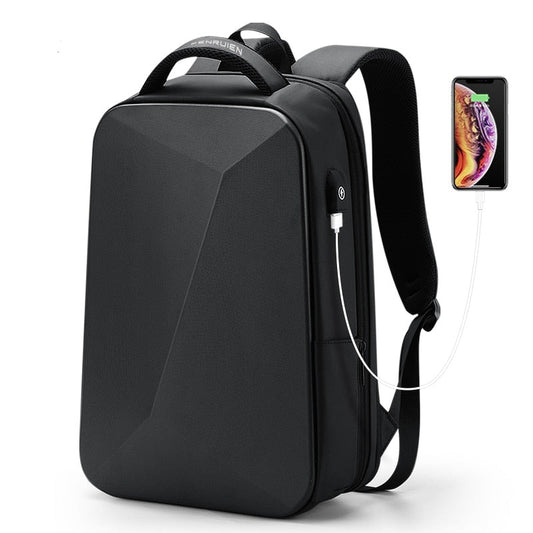 Anti-theft backpack with integrated USB port