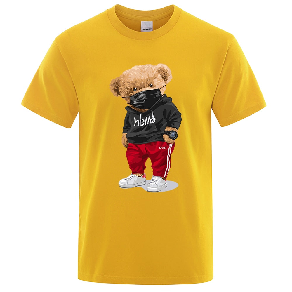 T-Shirt Ourson jaune