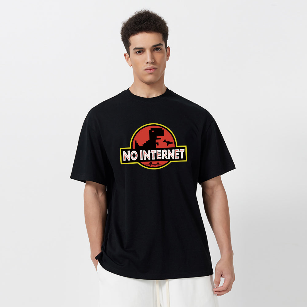 T-Shirt No Internet homme
