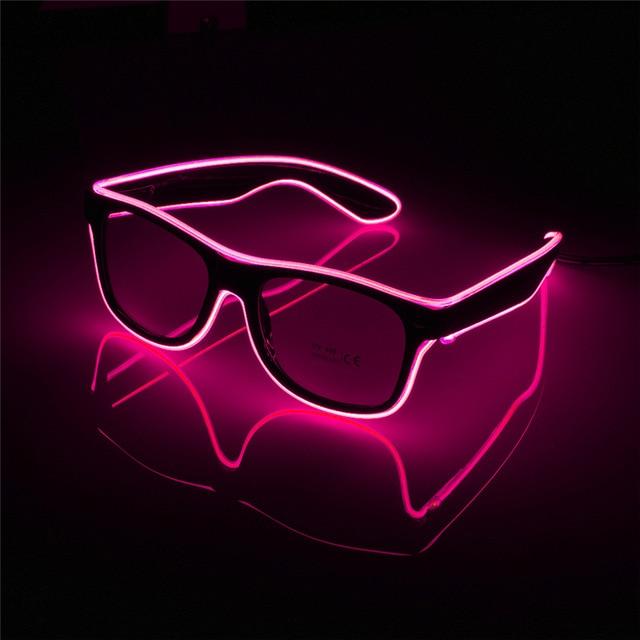 Lunettes LED Lumineuse - Glowing Neon Glasses