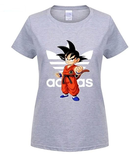 Dragon Ball Adidas Shirt Cartoon Goku Adidas Tshirt Adidas Dragon