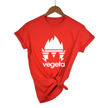 T-Shirt Vegeta adidas rouge