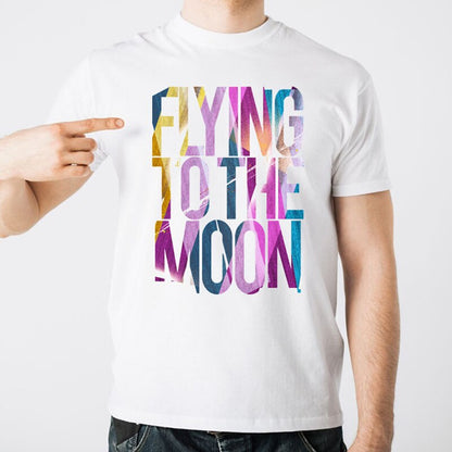 T-Shirt Flying to the Moon - iONiQ SHOP
