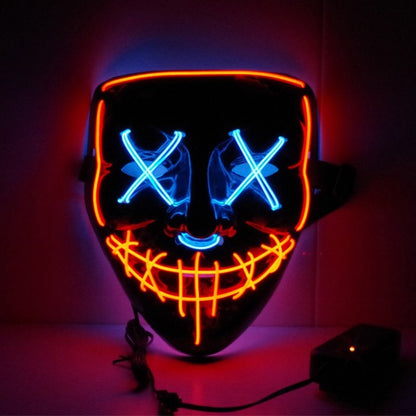 Masque LED Halloween BiColors - Glowing Mask LED | IONIQ SHOP - iONiQ SHOP