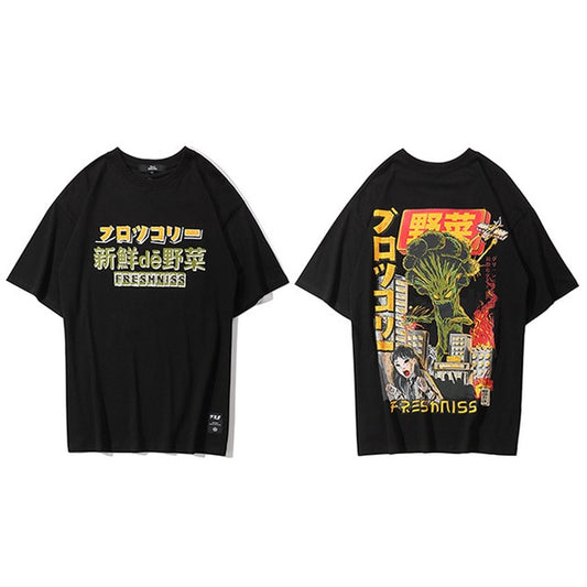 STREET WEAR T-SHIRT | JAPAN URBAN WEAR - iONiQ SHOP