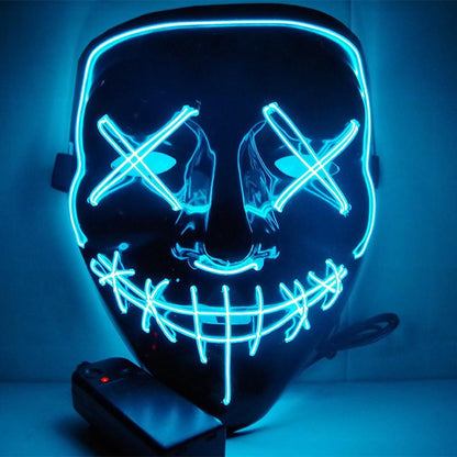 Masque LED Halloween - Glowing Mask LED | IONIQ SHOP - iONiQ SHOP